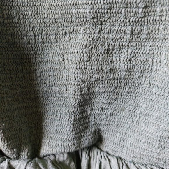 Sleeveless V-Neck Cotton Blend Blouse Size XL - Picture 5 of 7